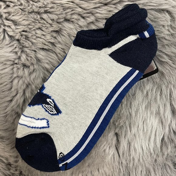 NHL | Boy's Vancouver Canucks Socks | 3 Pack | Blue & White | Size 8-10 - Picture 2 of 4